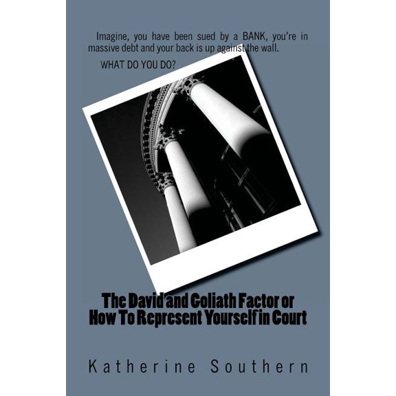 David and Goliath Factor or How to Represent Yourself in Court