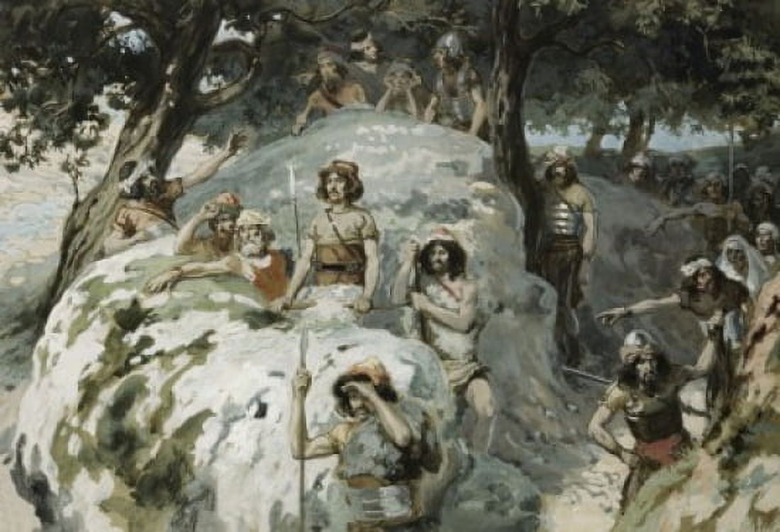 David in the Wilderness of Ziph, James Tissot (1836-1902 French ...