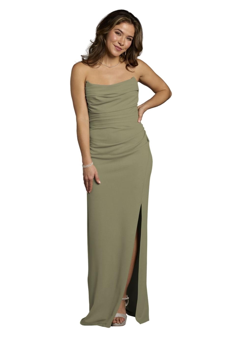 david's bridal eucalyptus bridesmaid dress Eva Size 3XL 3413 Eucalyptus Bridesmaid Dress