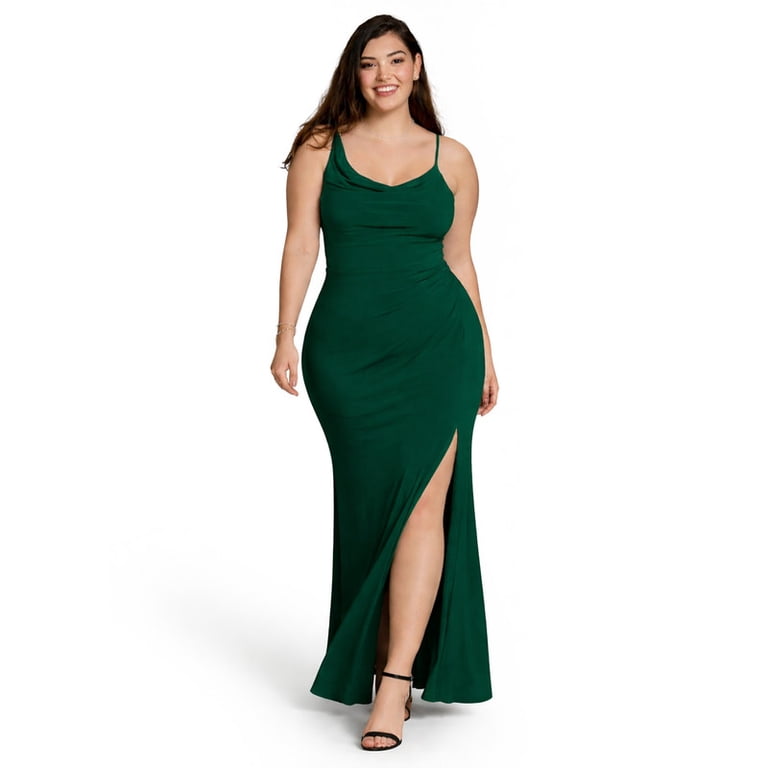 formal dresses davids bridal David's Bridal, The Edit by DB Studio Women's Sheath Dress with Asymmetrical Straps, Full Length, Jersey Feature_Stain Resistant