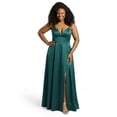 thumbnail image 1 of David’s Bridal, The Edit by DB Studio Women's Formal Empire Waist Ball Gown, Full Length, Satin, 1 of 7