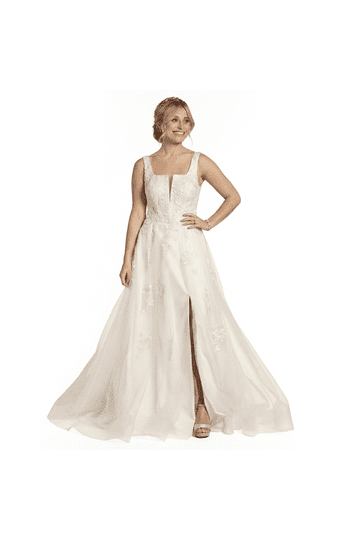 white ivory midi dress Adrianna Papell One-shoulder Bow-accent Midi Dress
