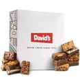 thumbnail image 1 of David's Cookies Assorted Brownies, Variety Pack of Fresh Baked Treats in Carton Box, 1 of 7