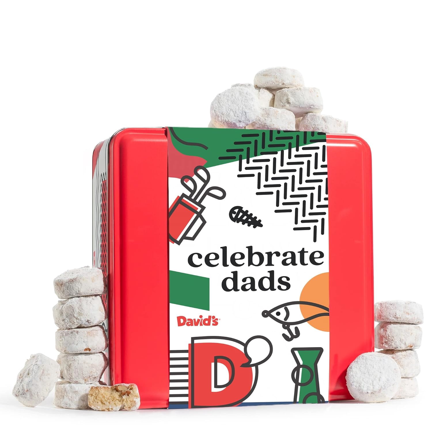 David's Cookies Father's Day Gift Butter Pecan Meltaways Flavored ...