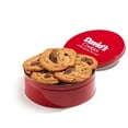 thumbnail image 1 of David's Cookies Jumbo Chunk Peanut Butter Cookies Gift Tin, Fresh-Baked, 2 lb, 8 Count, 1 of 6