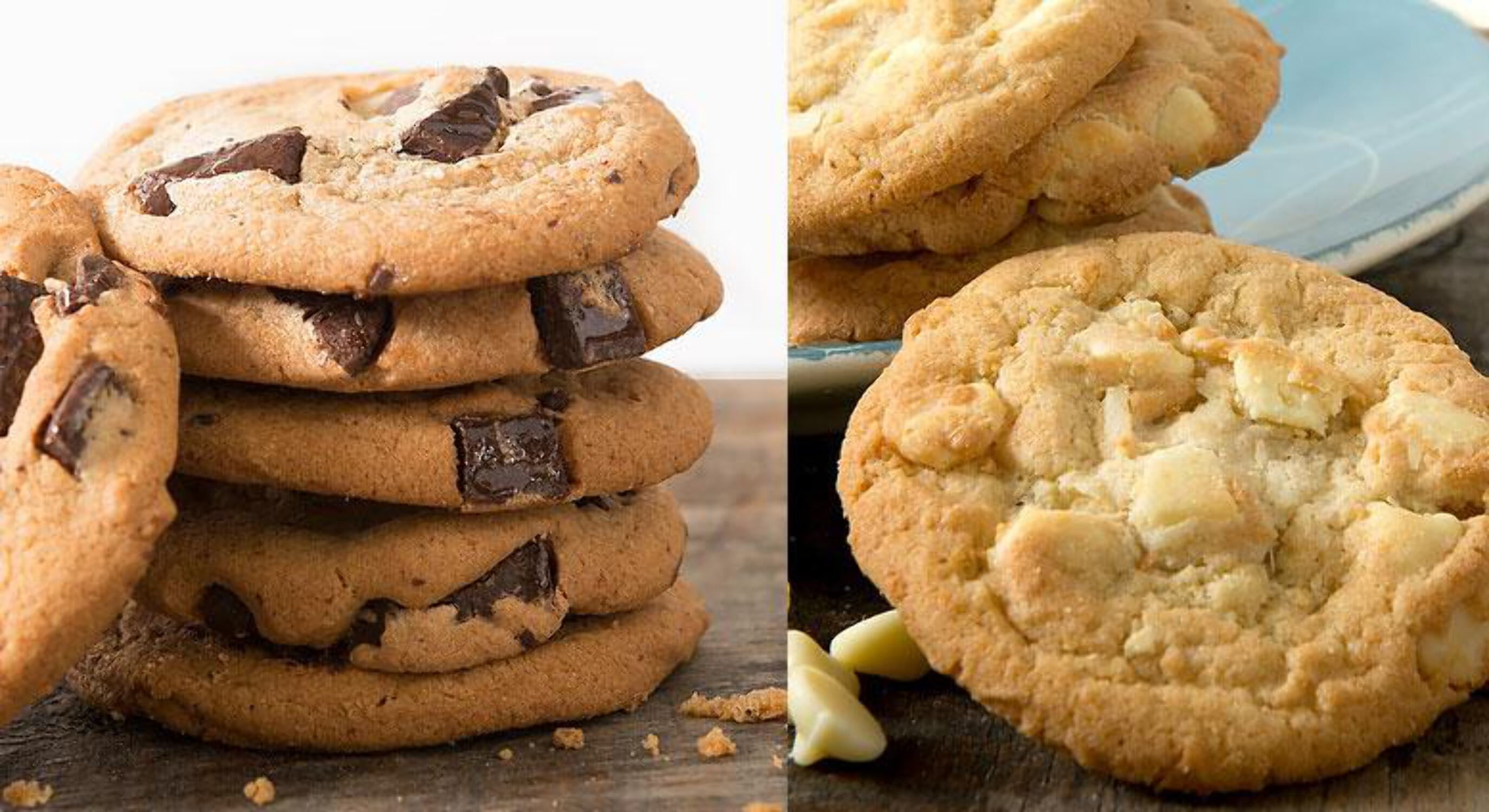 David's Cookies Preformed Frozen Cookie Dough Chocolate Chunk & Macadamia White Chip 80 count
