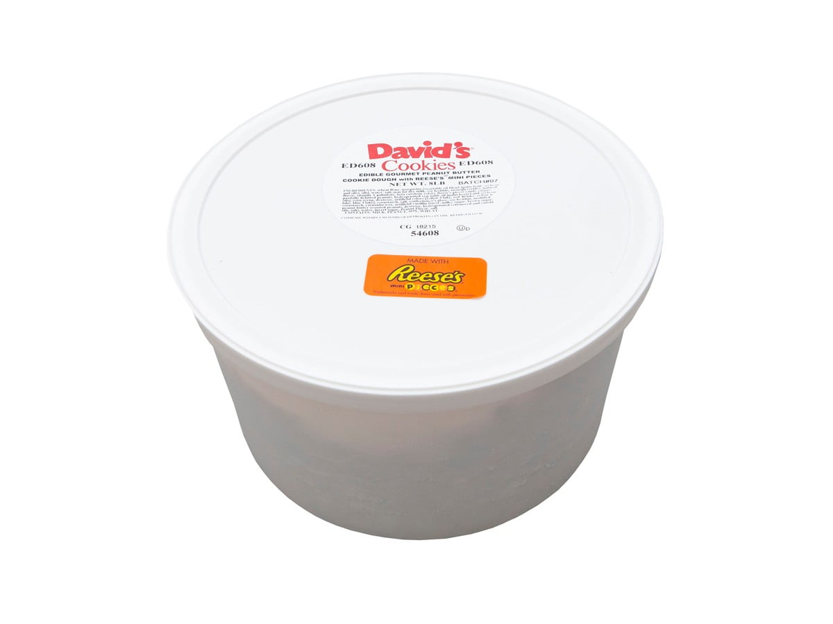 David's Edible Reeses Peanut Butter Cookie Dough 8 lb (Pack of 2)