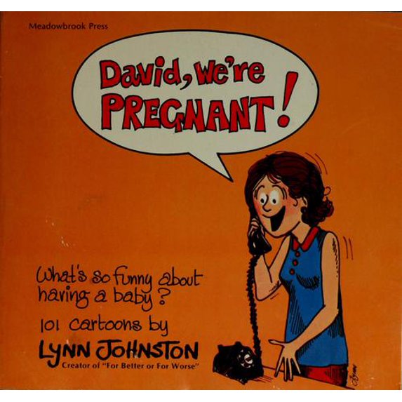Pre-Owned David, we're pregnant!: 101 cartoons for expecting parents (Paperback) 0915658046 9780915658046