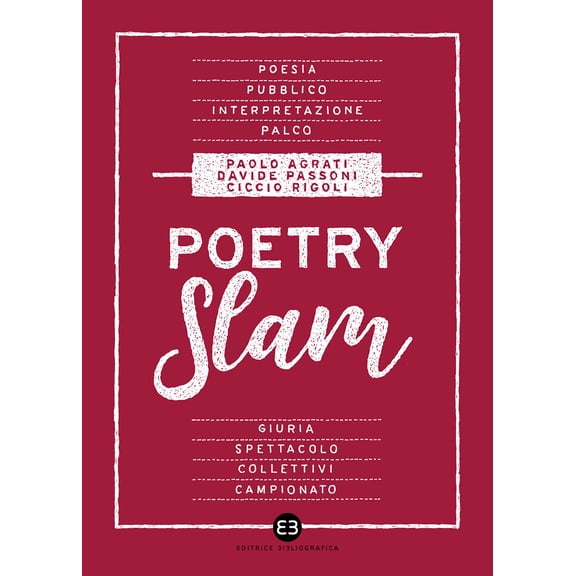 Davide Passoni,Paolo Agrati,Ciccio Rigoli Poetry slam (Paperback)