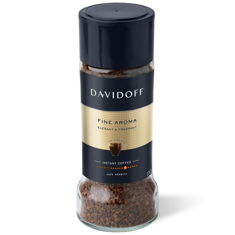 ダビドフ(インスタントコーヒー:ファインアロマ＆エスプレッソ) Davidoff Cafe Fine Aroma Instant Coffee, 3.5-Ounce Jars - Walmart.com
