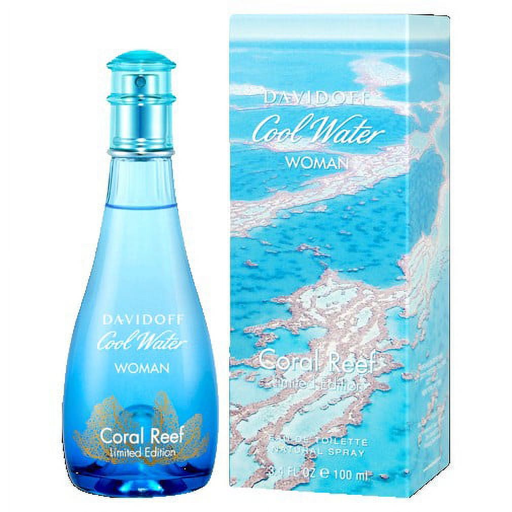 Davidoff Cool Water Coral Reef Eau De Toilette Spray, Limited