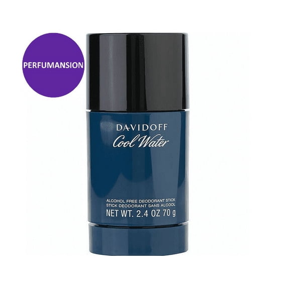 Davidoff Cool Water Deodorant Stick for Men, 2.4 Oz (2 PACK)