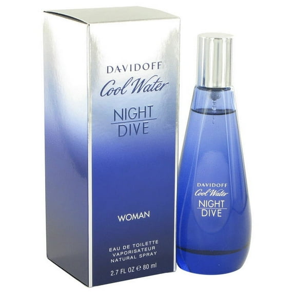 Davidoff Cool Water Night Dive Eau De Toilette Spray for Women 2.7 oz