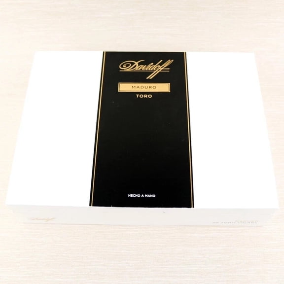 Davidoff Toro Maduro Empty Wood Cigar Box 9.5" x 7" x 2"