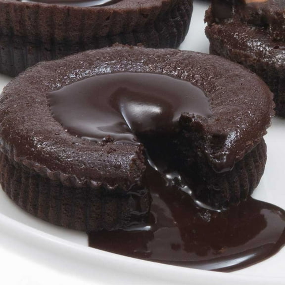 Davids Cookies Chocolate Saucy Cake - 12 per pack -- 2 packs per case.