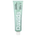 thumbnail image 1 of Davids Natural Toothpaste for Teeth Whitening, Peppermint, Antiplaque, Fluoride Free, SLS Free, EWG Verified, Toothpaste Squeezer Included, Recyclable Metal Tube, 5.25oz, 1 of 7