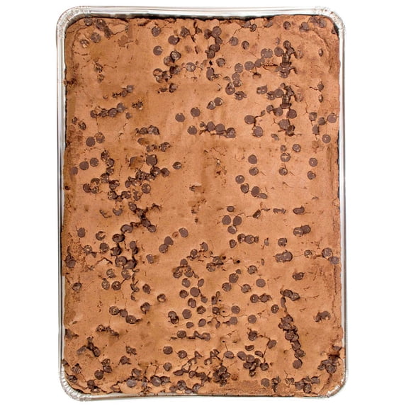 Davids Uncut Chocolate Chip Brownie, 12 Pound -- 2 per case.