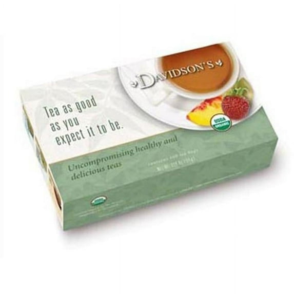 Davidson Organic Tea 162 Spearmint Leaves Tea, Box of 100 Tea Bags