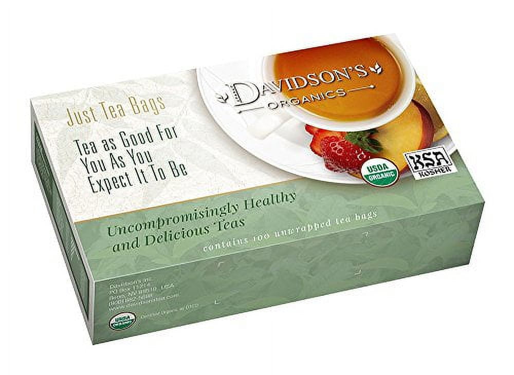 Davidson's Tea Yerba Mate, 100-Count Tea Bags