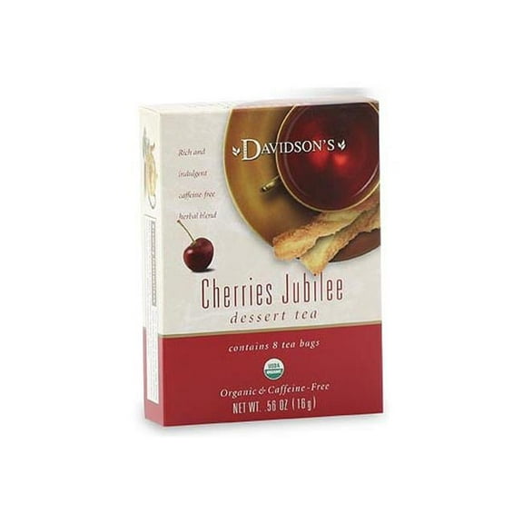 Davidson Organic Tea 2094 Cherries Jubilee Tea- Box of 8