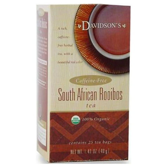 Davidson Organic Tea 2535 South African Rooibos Tea- Box of 25 Tea Bags