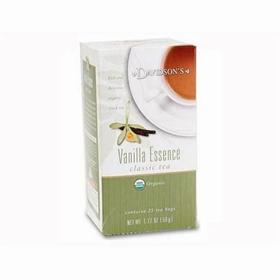 Davidson Organic Tea 2697 Vanilla Essence Tea- Box of 25 Tea Bags