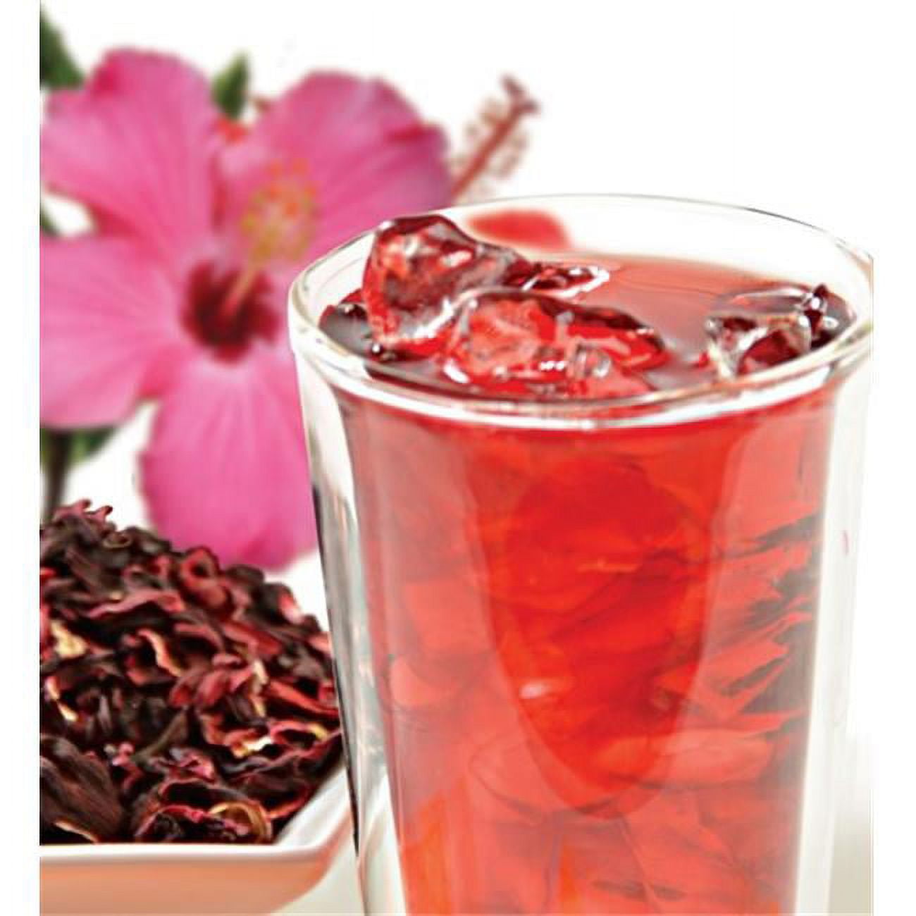 Davidson Organic Tea 5283 Fdsvc Brewed Te De Hibiscus Tea, 1 Qt.