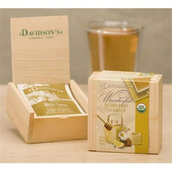 Davidson Organic Tea 676 Sampler Chest Honey Tea