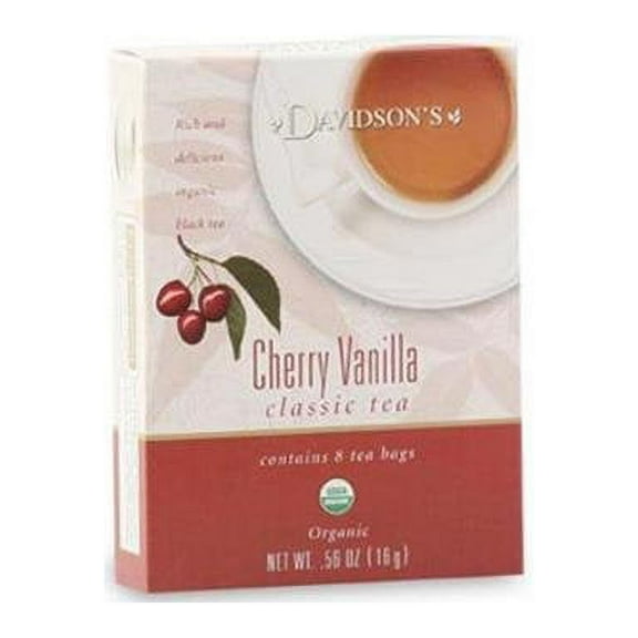 Davidson Organic Tea 2125 Cherry Vanilla Tea- Box of 8