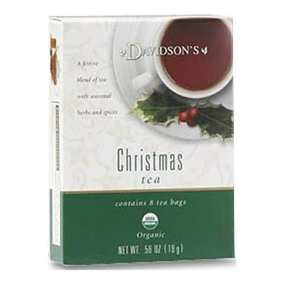 Davidson Organic Tea Christmas Tea, Box of 8