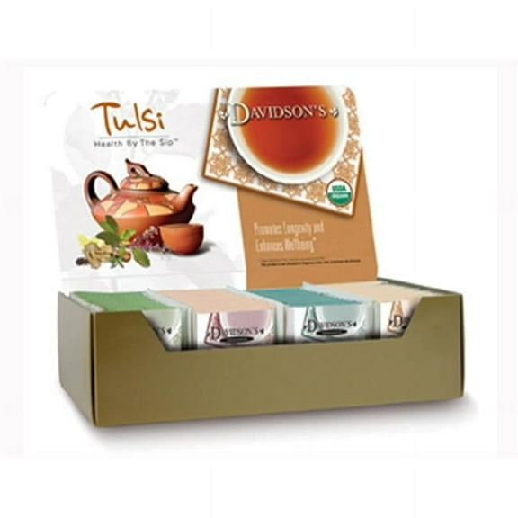 Davidson Organic Tea  Single Serve Assorted Tulsi Tea