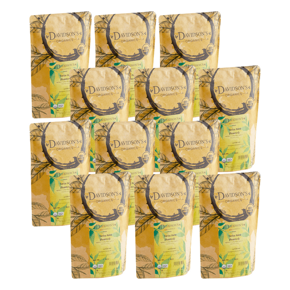 Davidson's Organic Yerba Mate Roasted Herbal Loose Leaf Tea - 1 lb / 0.45 kg