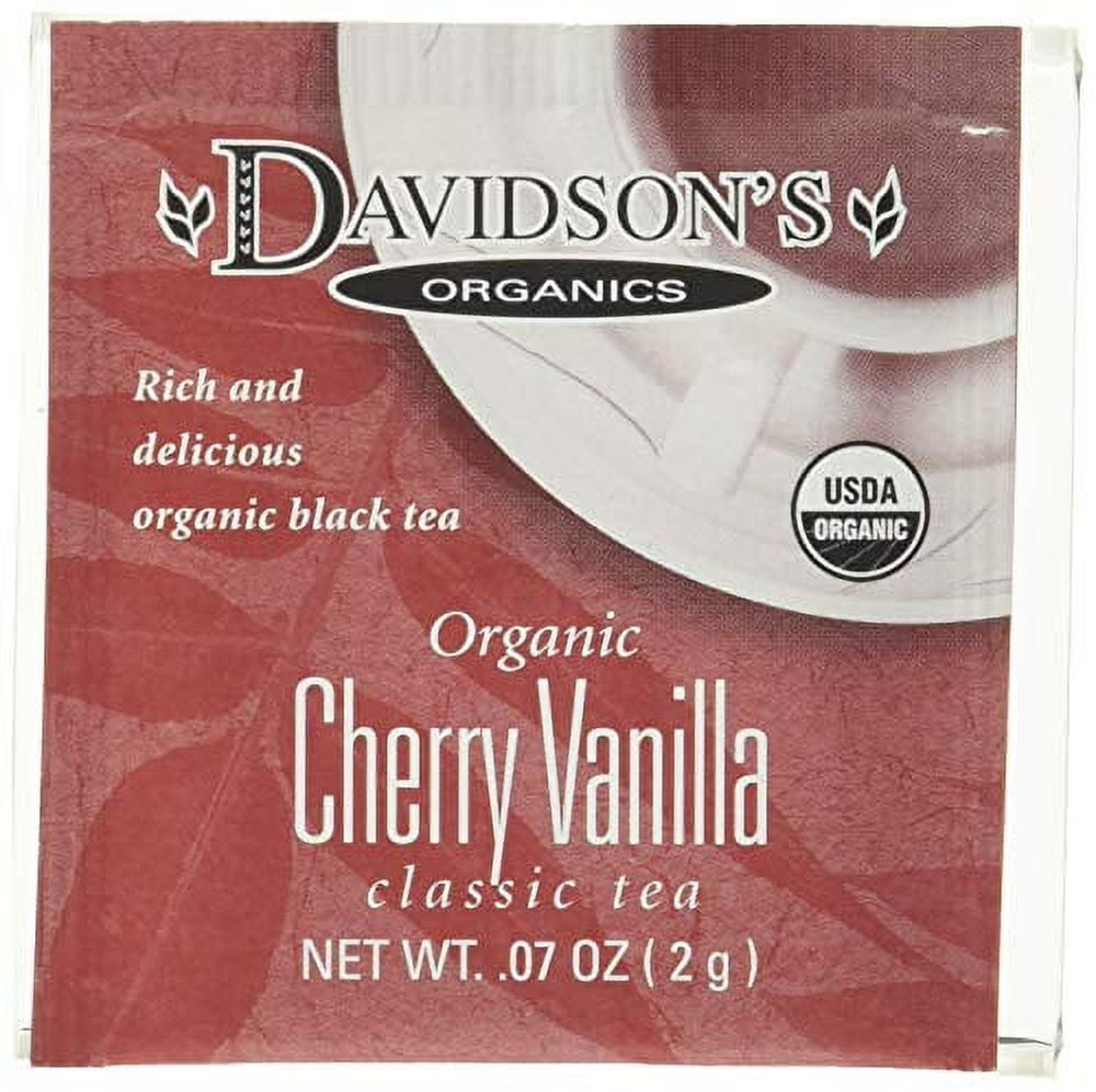 Davidson's Organics, Assorted Decaf & Herbal Tea Blends, 100count