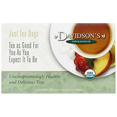 Davidson's Tea Hibiscus Flower, 100-Count Tea Bags