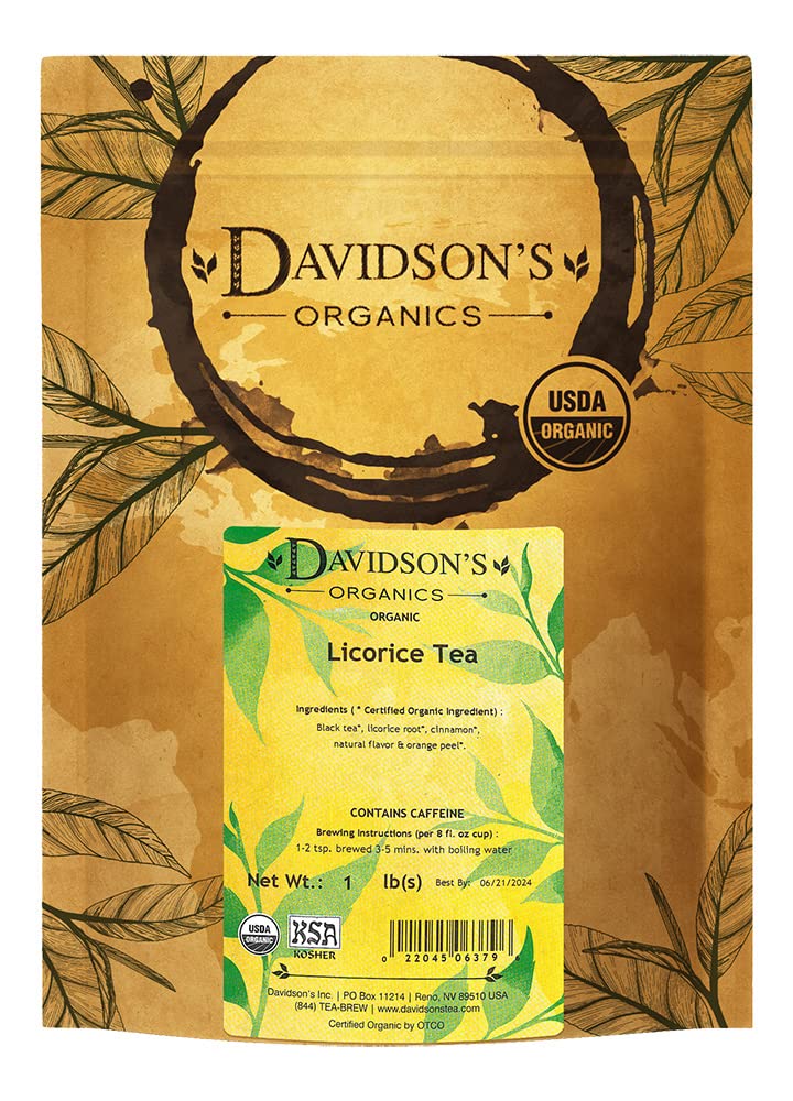 Davidson's Tea, Licorice Tea, 16Ounce Bag