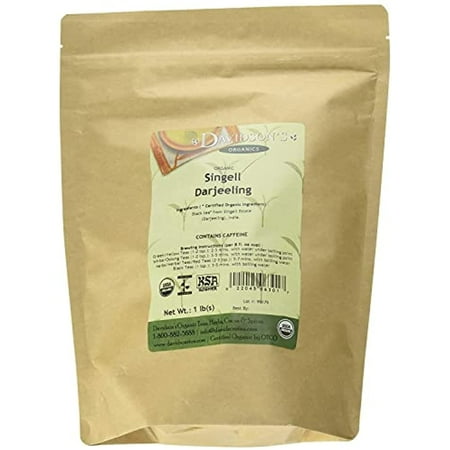Davidsons Organic (Singell Estate) Darjeeling Tea, 16-Ounce Bag
