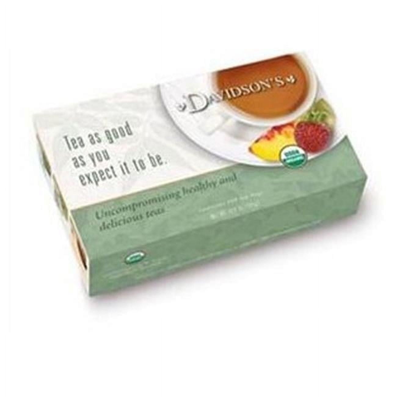 Davidsons Organics 209 Early Grey Green Tea - Box of 100
