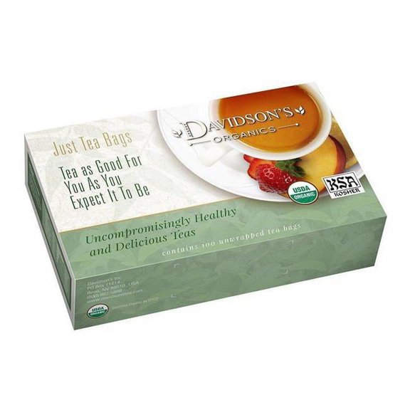 Davidsons Organics 257 Tulsi Licorice Root Tea - Box of 100