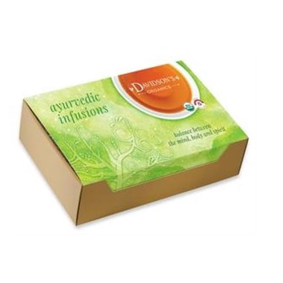 Davidsons Organics Single Serve Assorted Ayurvedic Infusions Tea - 100 Count