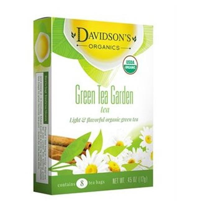 Davidsons Organics  Single Serve Green Tea Garden - 100 Count