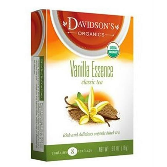 Davidsons Organics 295 Vanilla Essence Tea - Box of 100