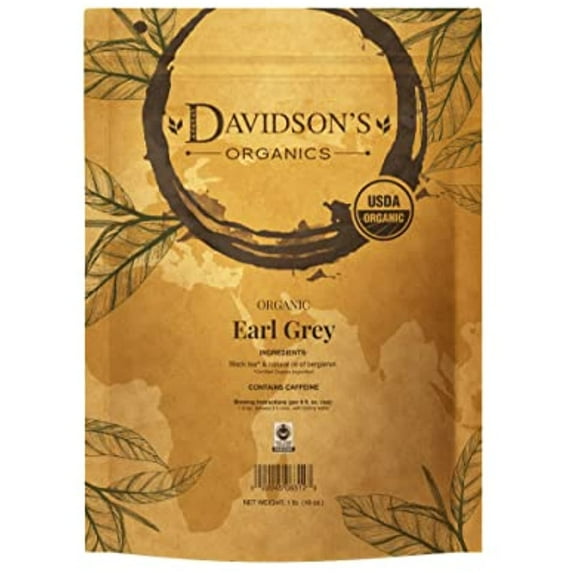Davidsons Tea Bulk, Earl Grey, 16-Ounce Bag