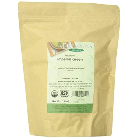 Davidsons Tea Bulk, Imperial Green Tea, 16-Ounce Bag
