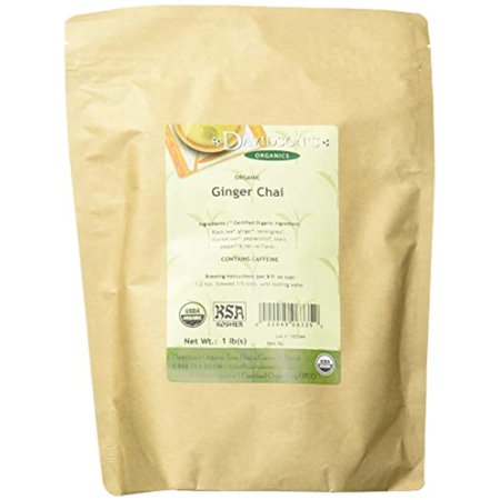 Davidsons Tea Bulk Organic Ginger Chai, 16 Ounce