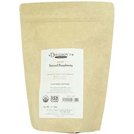 Davidsons Tea Bulk, Spiced Raspberry, 16-Ounce Bag