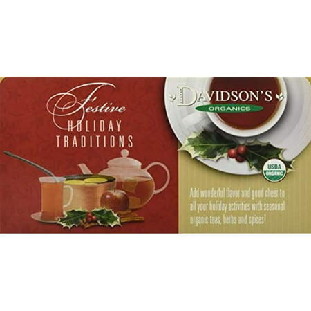 Davidsons Tea Single Serve Mulling Spice, 14-Ounce, 100 Bags Per Case