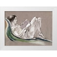thumbnail image 1 of Davies, Arthur Bowen 14x11 White Modern Wood Framed Museum Art Print Titled - Reclining Woman, 1 of 4