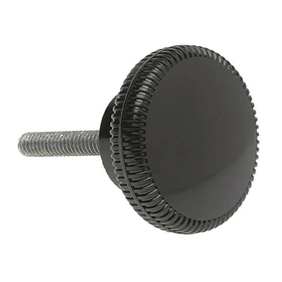 Davies Knurled Clamp Knob, Thread Size 1/4-20, 1"L 3065AT