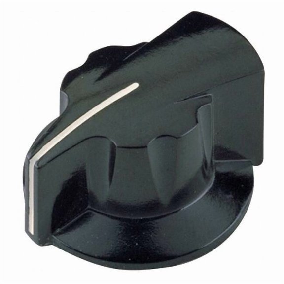 Davies Pointed Control Knob, 1/4" Thread Size, 0.56"L, GP Phenolic 1919AE