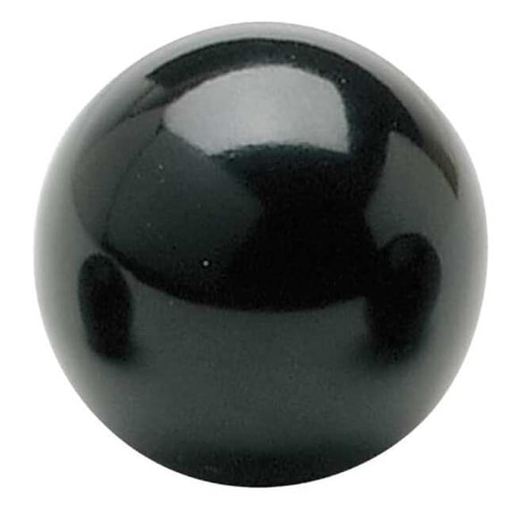 Davies Deluxe Ball Knob, 3/8-16 Thread Size, 0.50" Type, GP Phenolic 0140-A